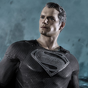 Superman (Black Suit Version) DC Comics Statue