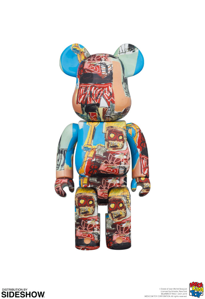 Be@rbrick Jean-Michel Basquiat #6 100% and 400% Collectible Set by Medicom  Toy