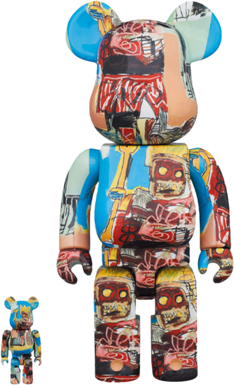 bearbrick jean michel basquiat 400