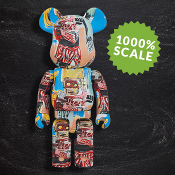 Be@rbrick Jean-Michel Basquiat #6 1000% Collectible Figure by