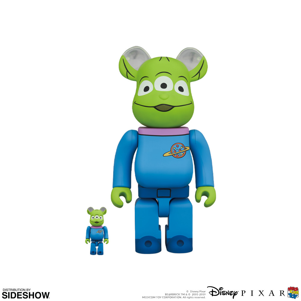 Medicom 2016 Be@rbrick 20th Century Fox 400% The Alien Bearbrick 1pc 