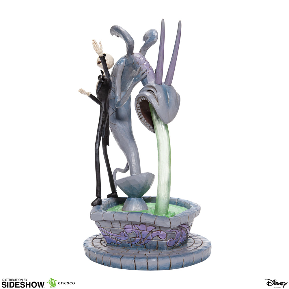 jack skellington in fountain