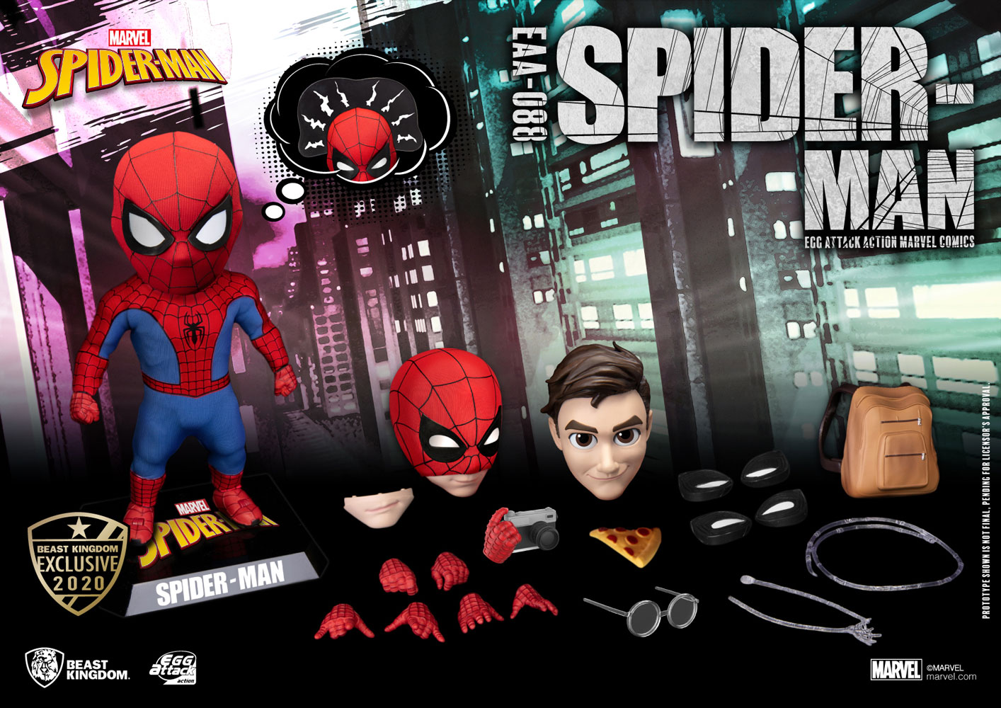 beast kingdom egg attack spider man