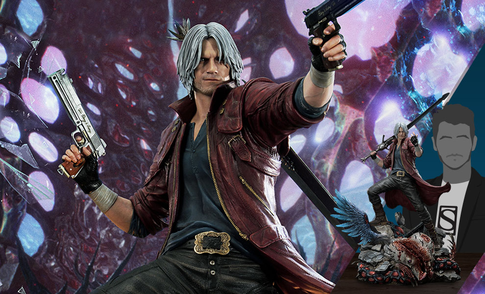 Devil May Cry 5 Statue 1/2 Dante Black Label 109 cm - +queespadas