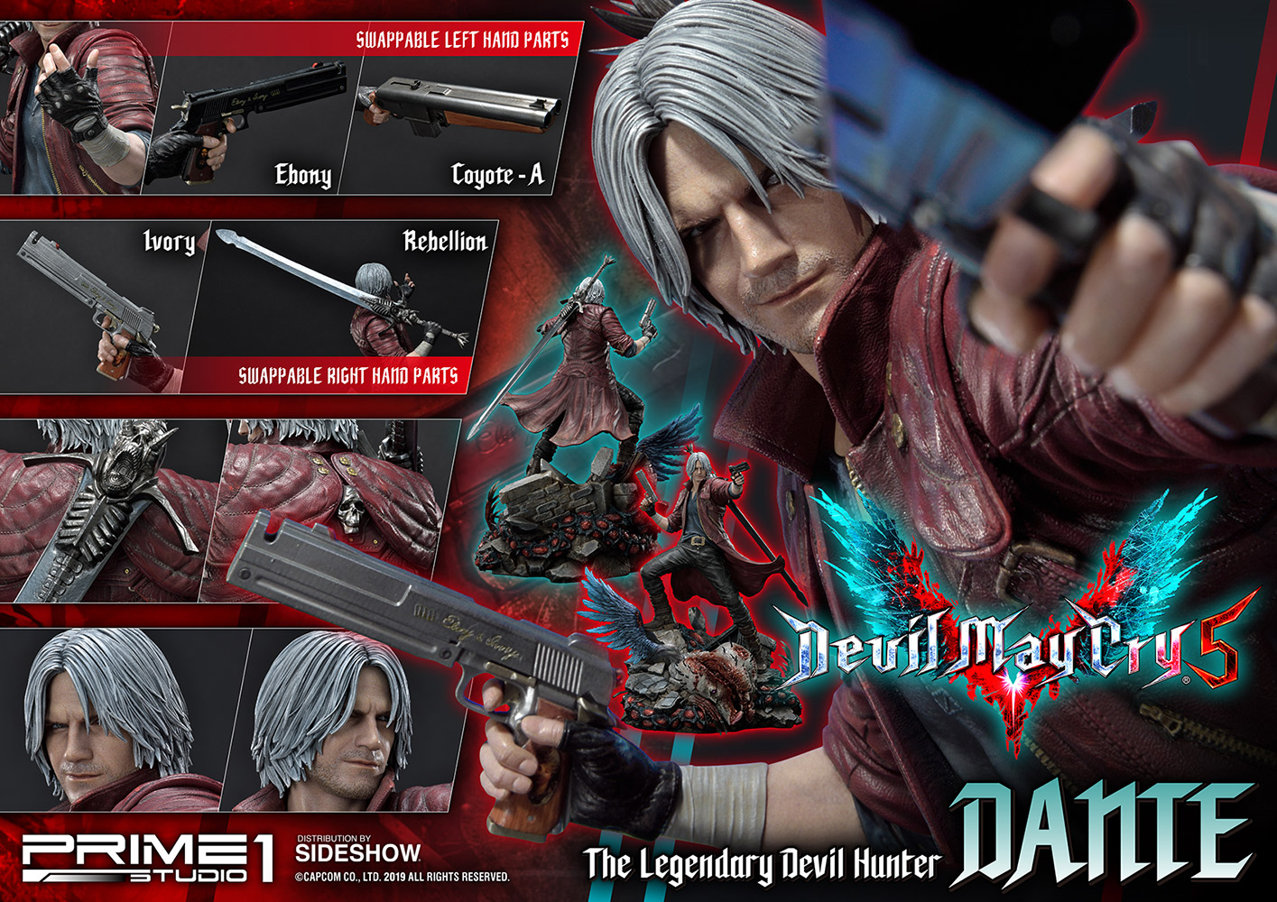 devil may cry 5 dante statue