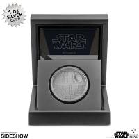 Gallery Image of Death Star Silver Coin Silver Collectible