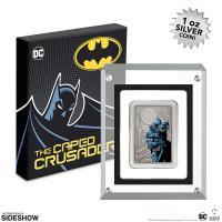 Gallery Image of The Caped Crusader™ - The Kiss Silver Collectible