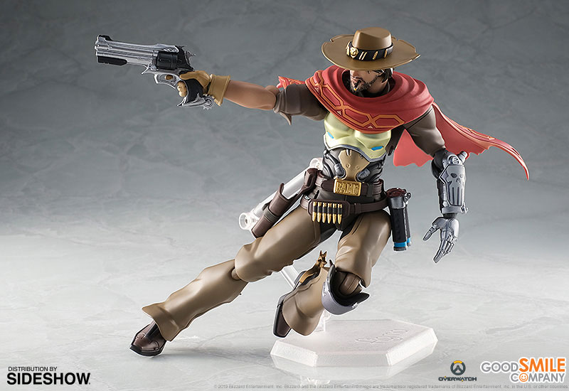 Overwatch OW Jesse McCree Bounty Hunter PVC Figure Toy Gift New No Box 