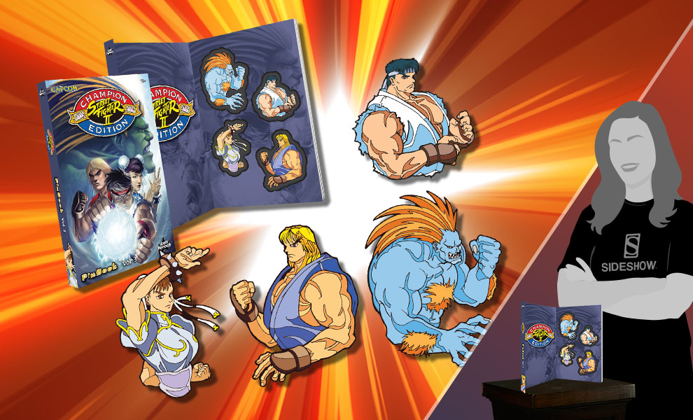 Gallery Feature Image of Street Fighter Vol. 3 Pinbook Collectible Pin - Click to open image gallery