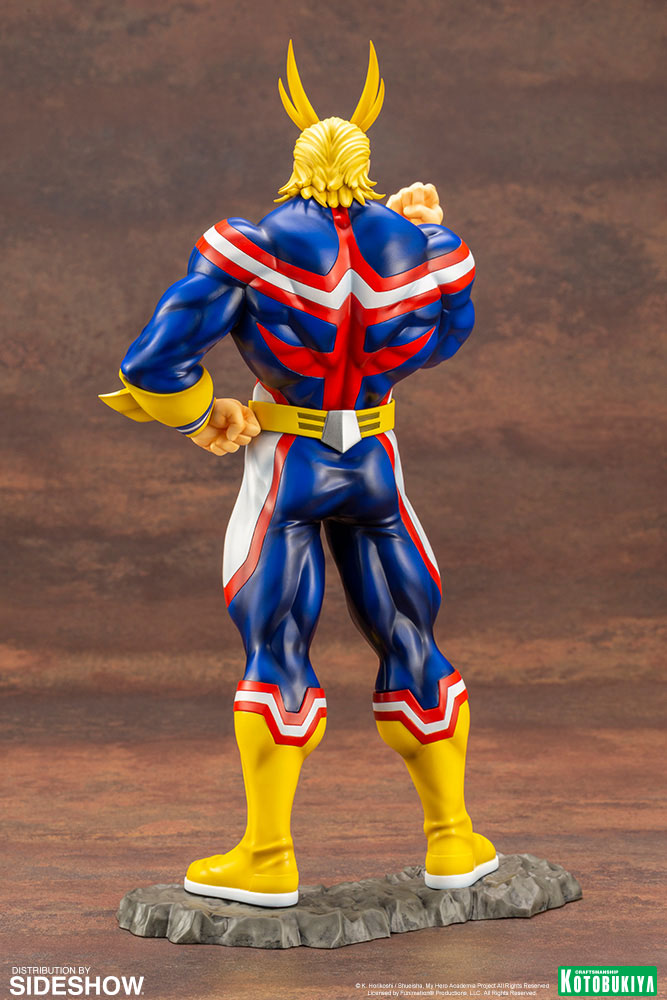 all might statue