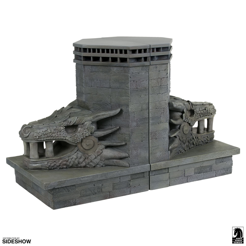 Dragonstone Gate Bookends- Prototype Shown