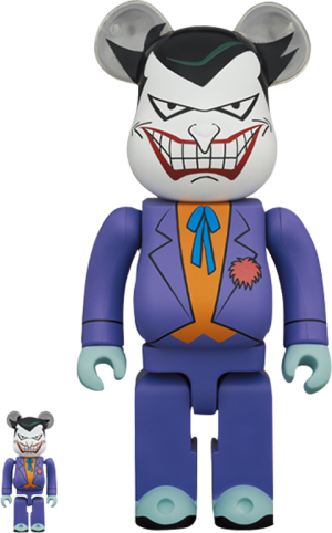 Be@rbrick Joker (Batman the Animated Series Version) 100% and 400% Bearbrick