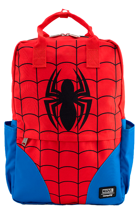spiderman with backpack