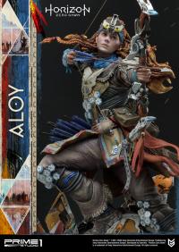 Gallery Image of Aloy Shield Weaver Armor Set Statue