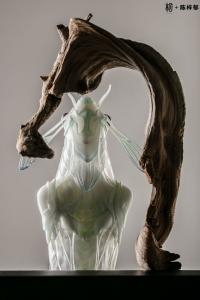 Gallery Image of White Cicada Statue