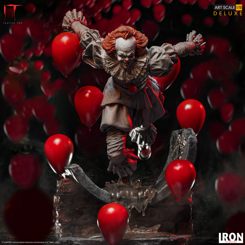 It Chapter Two Pennywise Deluxe Statue by Iron Studios | Sideshow ...