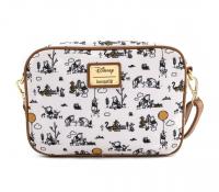 Gallery Image of Winnie the Pooh Line Drawing Crossbody Apparel