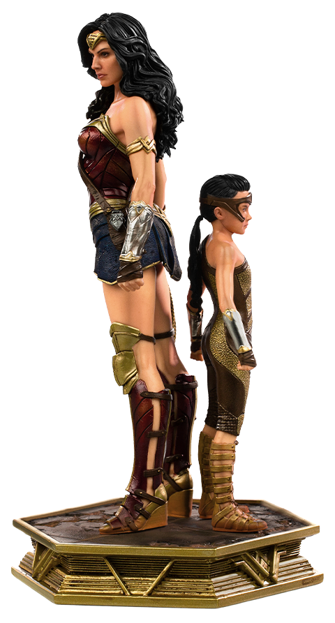 Iron Studios Wonder Woman & Young Diana 1:10 Scale Statue