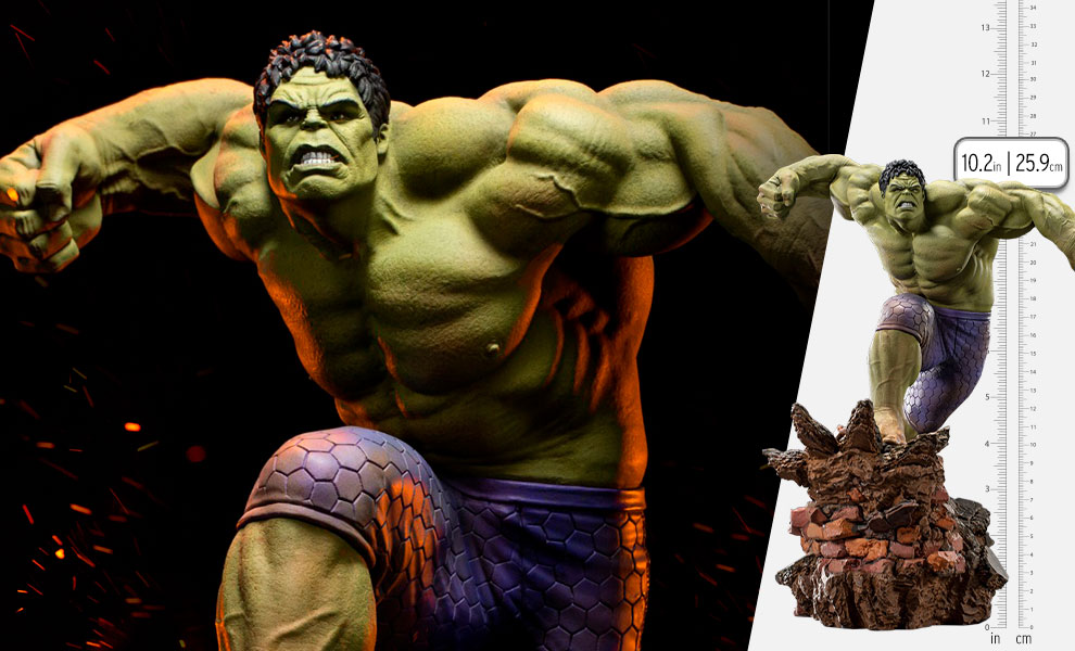 Gallery Feature Image of Hulk 1:10 Scale Statue - Click to open image gallery