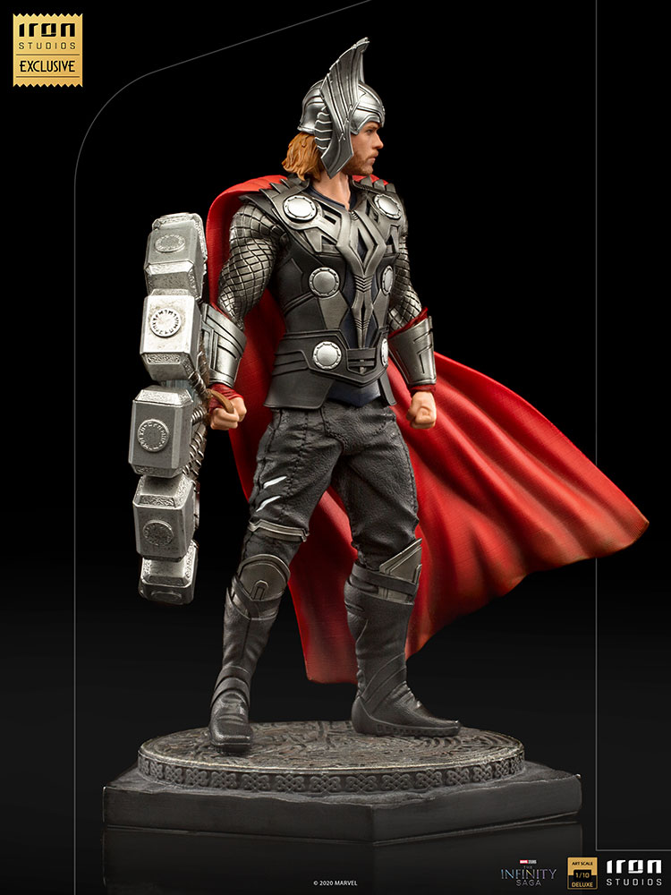 IRON STUDIOS : Marvel: Infinity Saga – Thor 1/10 Scale Deluxe Statue Thor-deluxe_marvel_gallery_60f8a901af509
