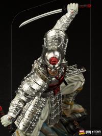 Gallery Image of Silver Samurai 1:10 Scale Statue