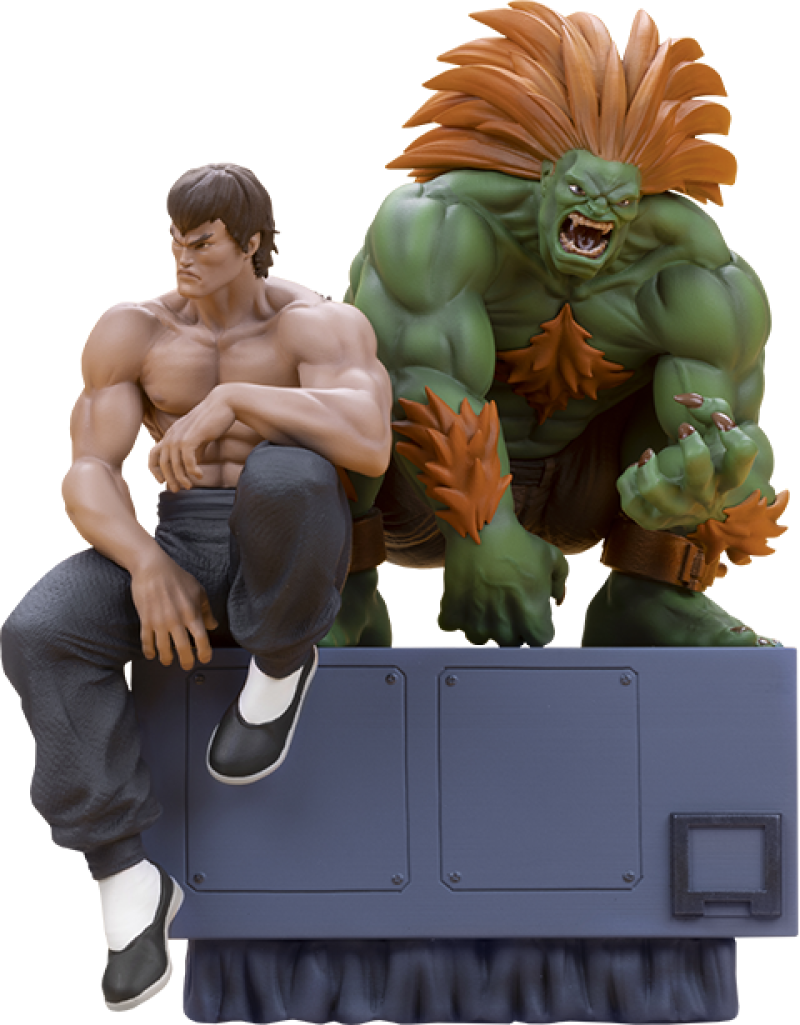 Blanka & Fei Long 1:10 Scale Statue by PCS