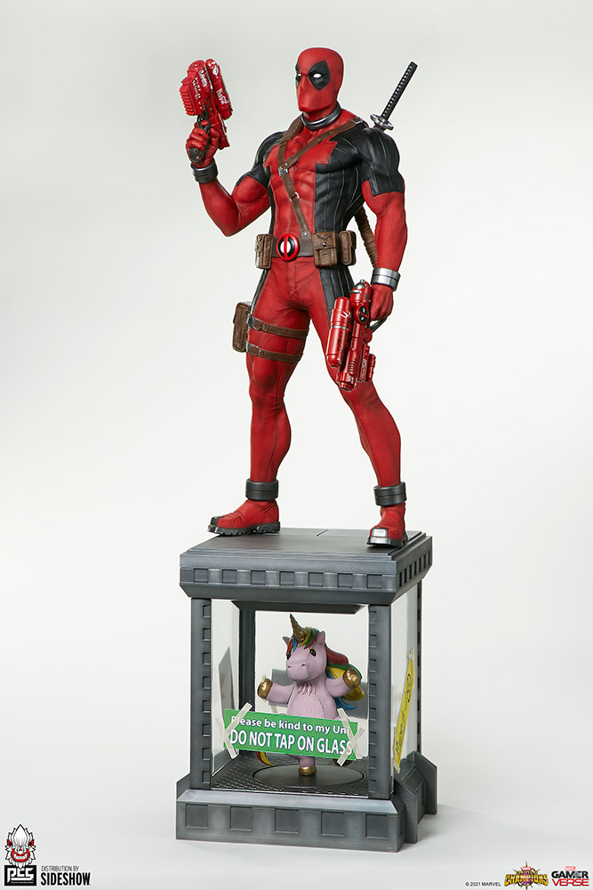 deadpool sideshow statue