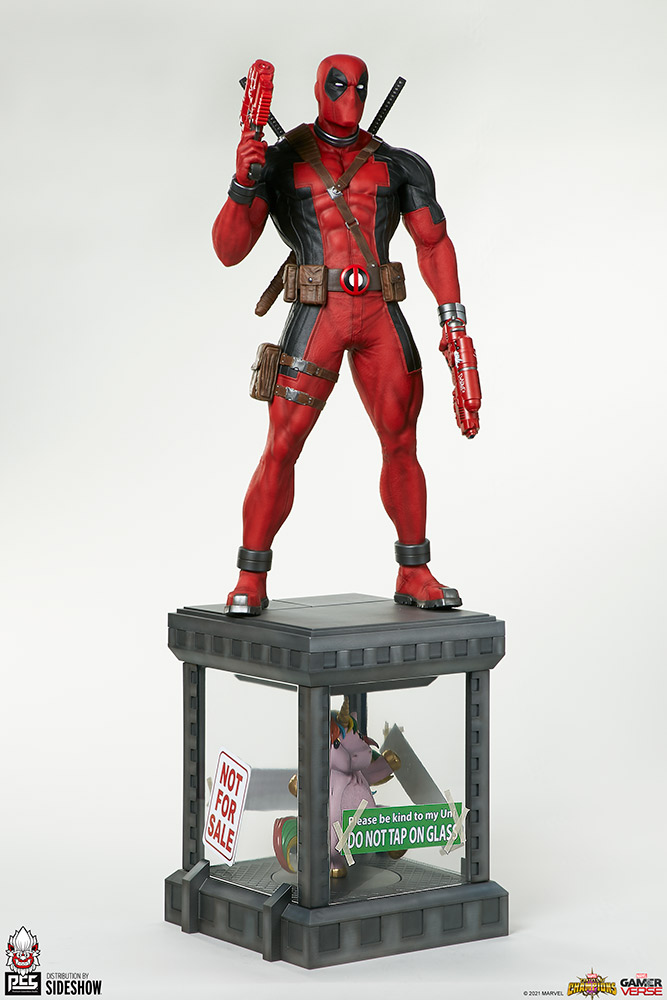 deadpool sideshow statue