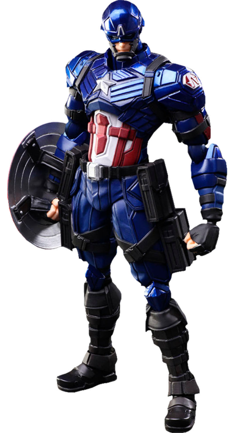 Captain America Action Figure by Square Enix