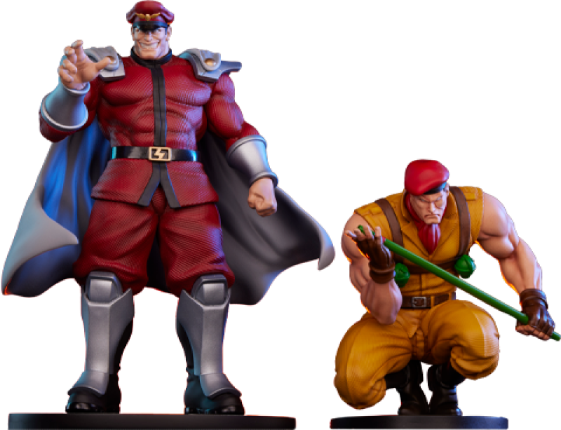 M. Bison & Rolento 1:10 Scale Statue by PCS