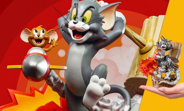 Tom and Jerry 1:3 Scale Statue by Iron Studios