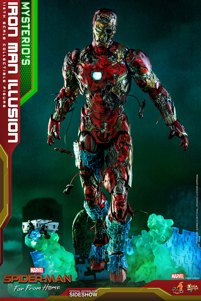 hot toys iron man illusion
