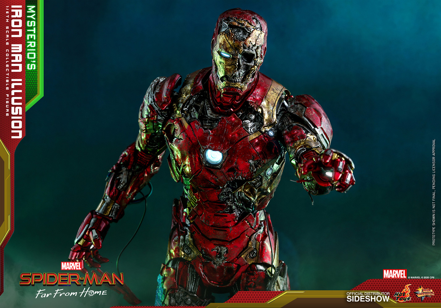 Mysterio's Iron Man Illusion Sixth Scale Figure by Hot Toys