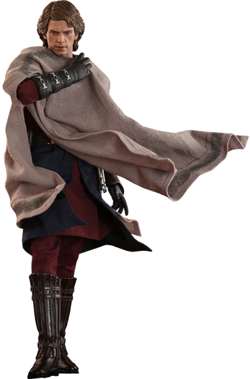 Figure Hot Toys TMS020 - Star Wars: The Clone Wars - Anakin Skywalker And Stap Deluxe Version