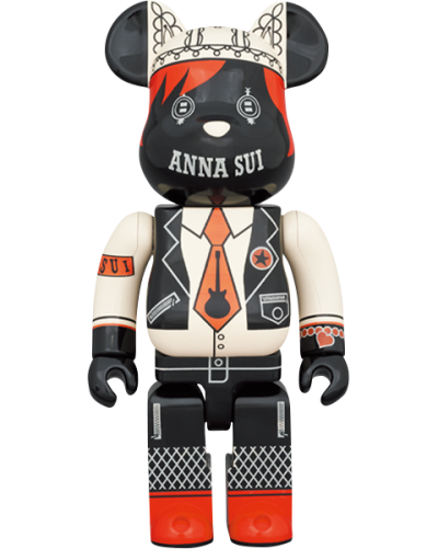 Be@rbrick Anna Sui Red & Beige 1000%