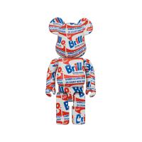 Gallery Image of Be@rbrick Andy Warhol “Brillo” 100% & 400% Bearbrick