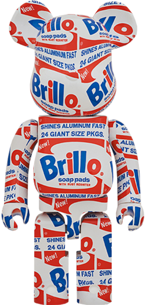 超人気高品質 Andy Be Rbrick Warhol 1000 Brillo フィギュア Myskyzujne