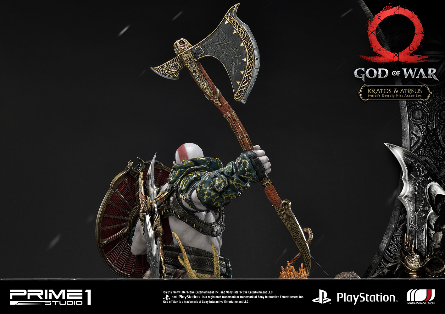 Kratos & Atreus Ivaldi's Deadly Mist Armor Deluxe Version Set
