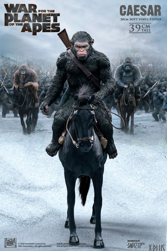 Star Ace Toys : Dawn of the Planet of the Apes – Caesar on Horse Statue (Spear Version) Caesar-gun-version_war-of-the-planet-of-the-apes_gallery_5f2b3f9ab5c35