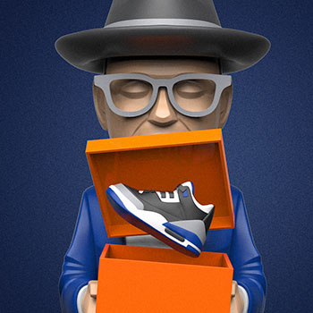 Shoe Designer Royal Edition Vinyl Collectible by Danil YAD