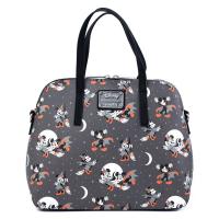 Gallery Image of Mickey and Minnie Halloween AOP Crossbody Apparel