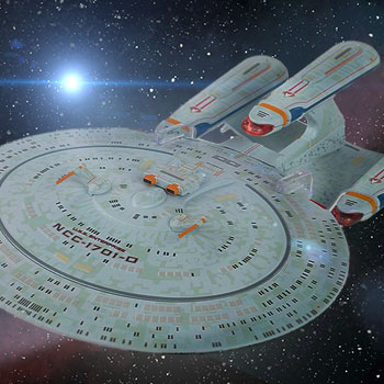 Future U.S.S. Enterprise NCC-1701-D (All Good Things) Model by
