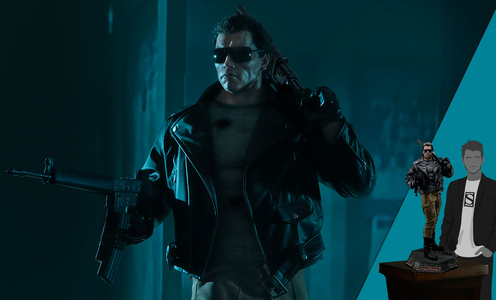 Gallery Feature Image of T-800 Terminator Statue - Click to open image gallery