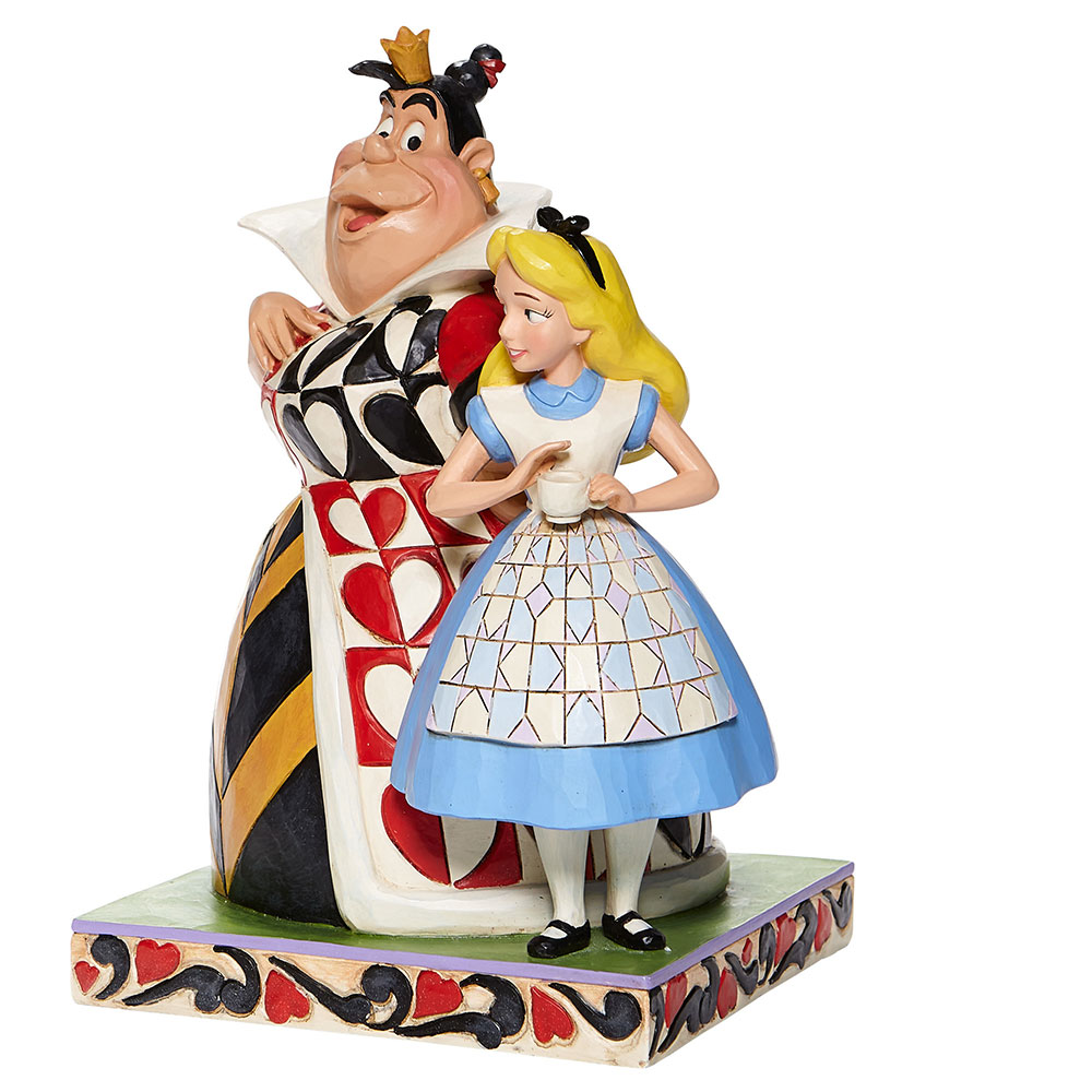 Alice Queen Of Hearts Figurine By Enesco Sideshow Collectibles