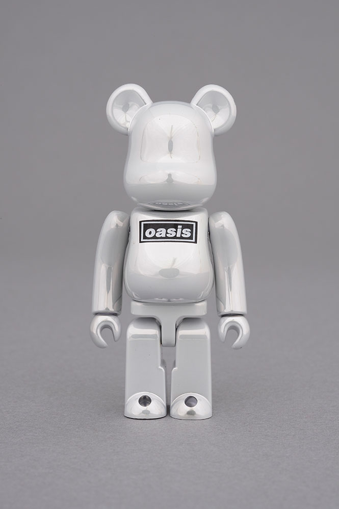 Be@rbrick Oasis White Chrome 100% & 400% Collectible Set by 