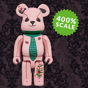 Be@rbrick Nathalie Lété Ours a la cravate 400% Collectible Figure