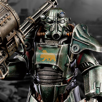 T-45 NCR Salvaged Power Armor Fallout Sixth Scale Figure