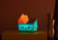 Gallery Image of Lil Dumpster Fire Night Light Collectible Lamp