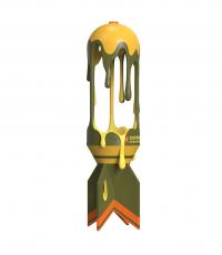 Gallery Image of Melting Missile Polystone Statue