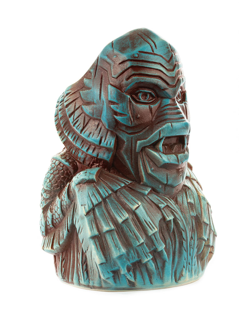 Details about   Creature From The Black Lagoon Limited Edition 3D Variant Blue 6.5" Tiki Mug 